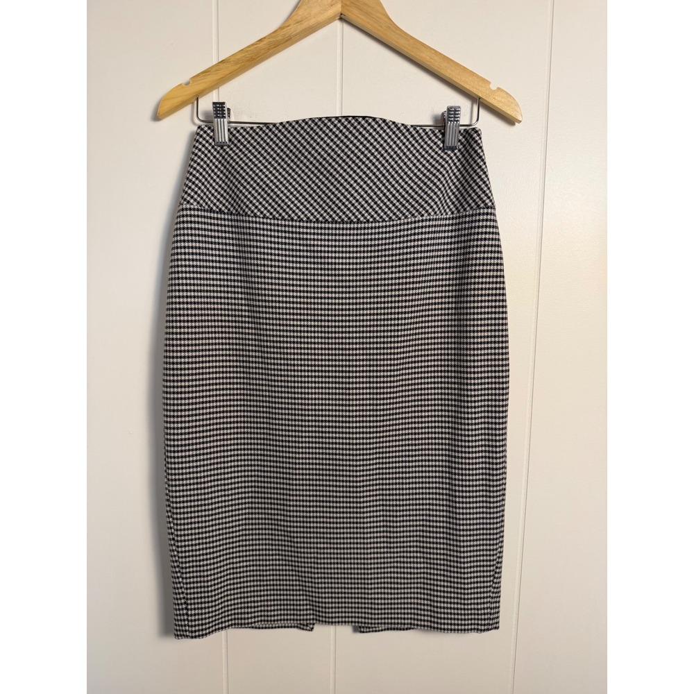Smart Work Wear Classic Preppy Corporate Houndstooth Skirt Academia 4